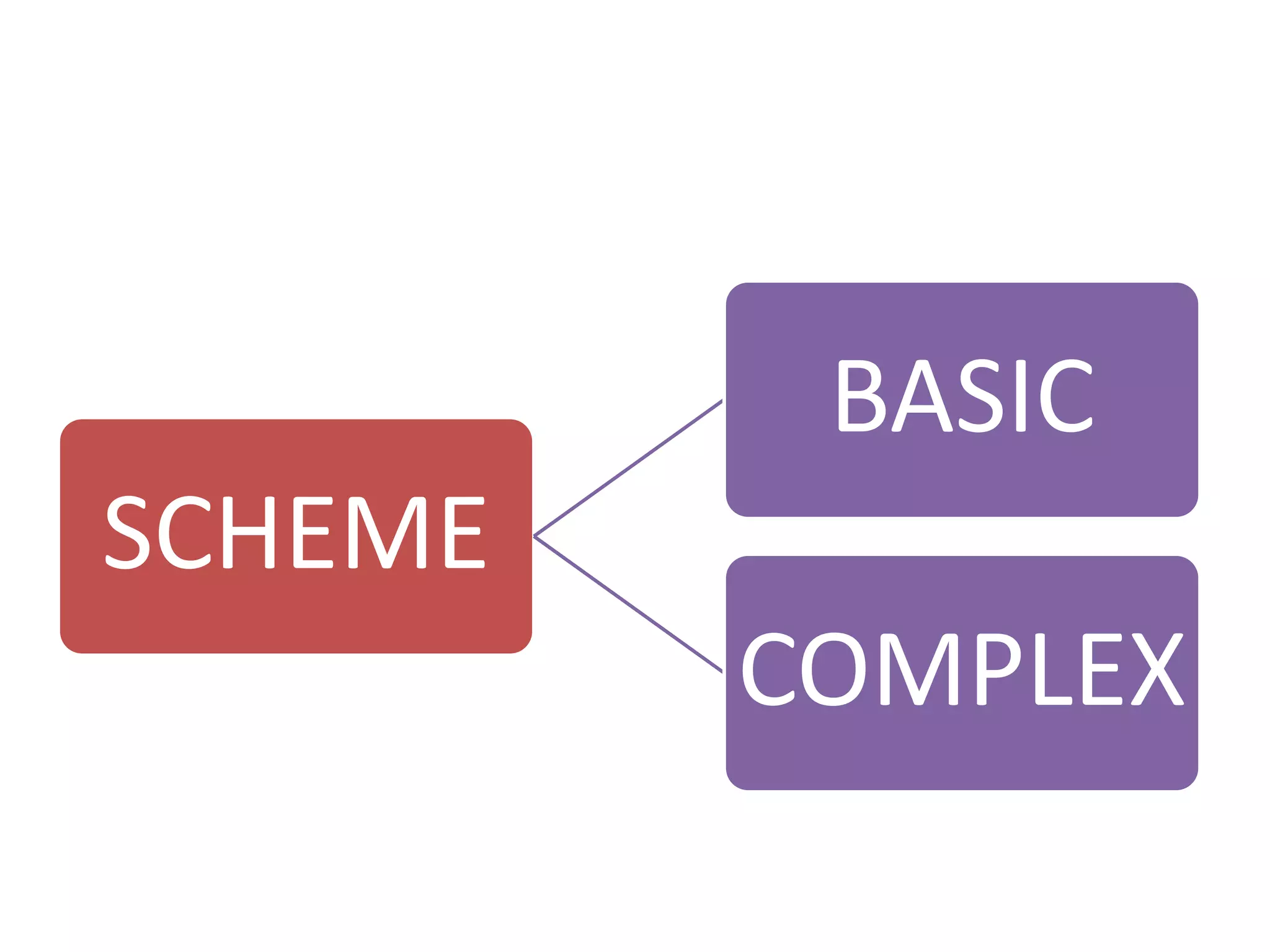 SCHEME
BASIC
COMPLEX
 