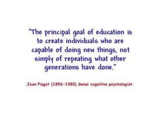 PIAGET COGNITIVE DEVELOPMENT 