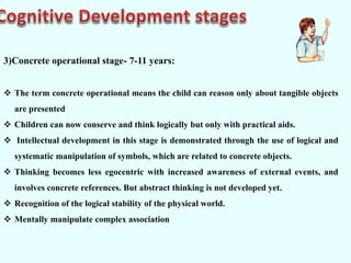 Piaget cognitive development theory | PPTX