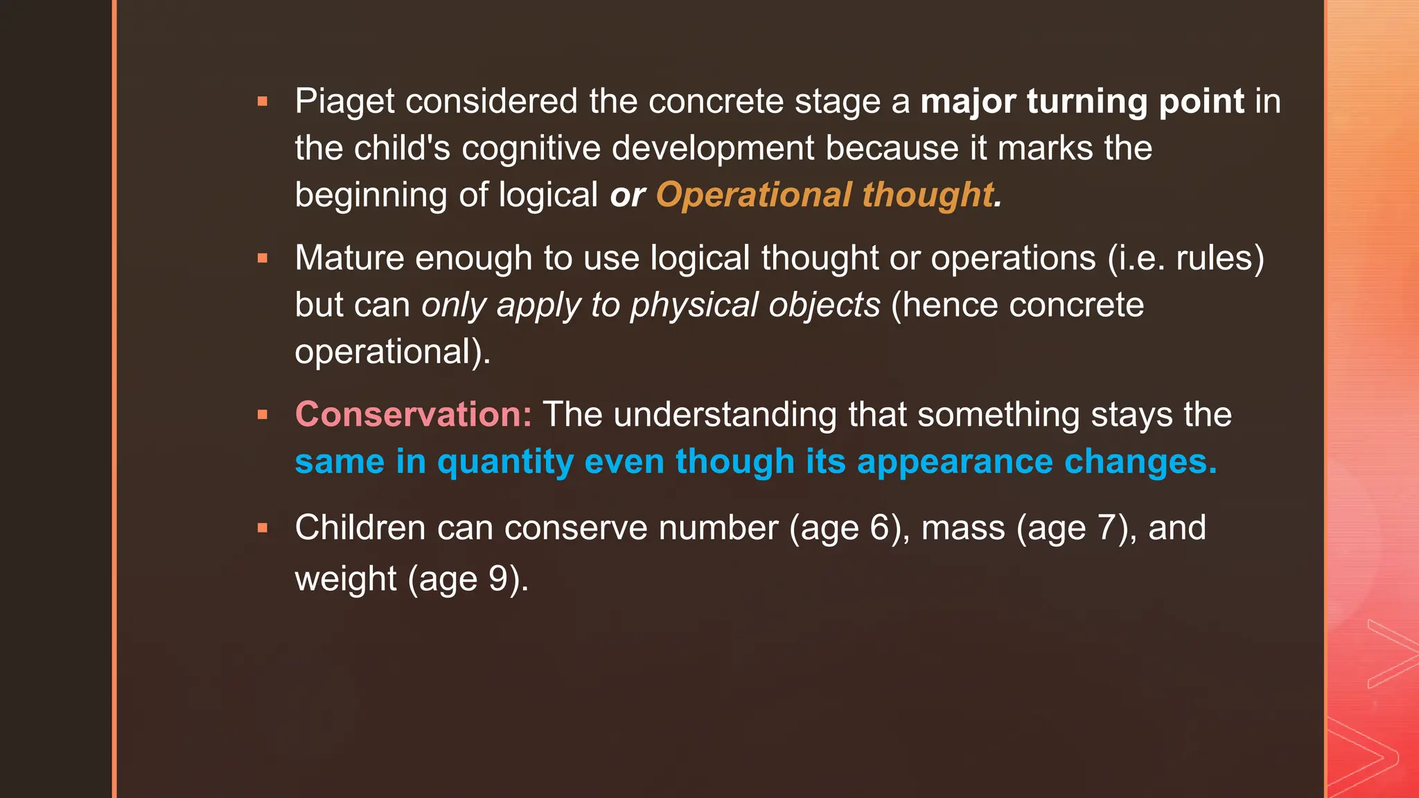 Piaget contribution.pptx Piaget's cognitive development stages | PPTX