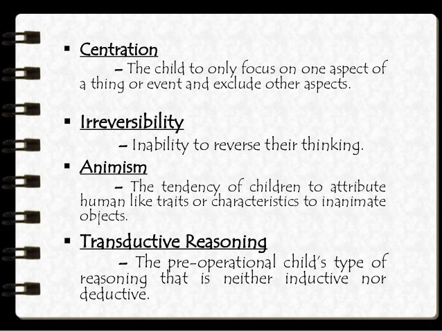 centration in child development
