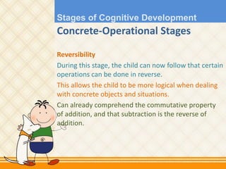 Piagets stages of cognitive development PPT
