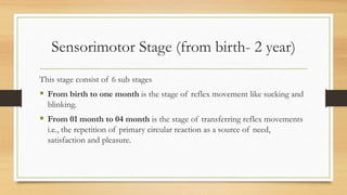 Piaget's theory of cognitive development | PPTX