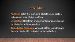 PIAGET’s THEORY Play plays a crucial role in their learning process. | PPTX