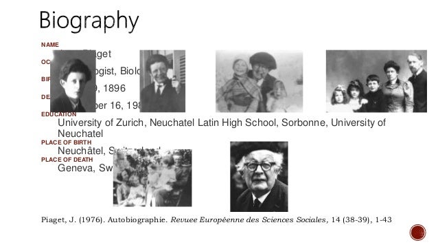 jean piaget kids