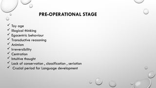 Comprehensive Overview of Piaget's Theory of Cognitive Development and ...