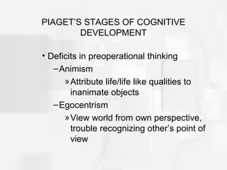 piaget's animism