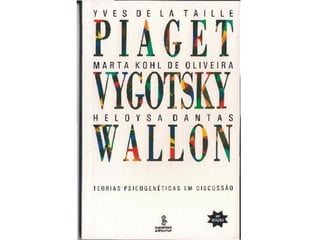Piaget  vygotshy  wallon (teorias psicogeneticas em discussão la taille kohl oliveira dantas)