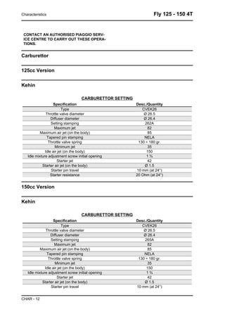 Flylnes 85 Specification.pdf Piaggio FLY 125 150 4T Service Repair Manual.pdf