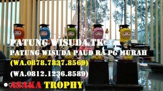 Piala wisuda anak tk dan paud  - Jual Piala Boneka WISUDA / Trophy Boneka 