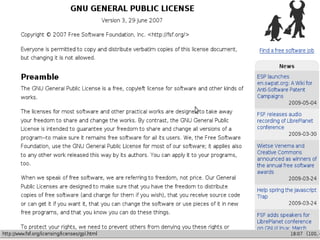 Software Libero (AKA ”Opensource”) Si fa presto a dire ”opensource” 