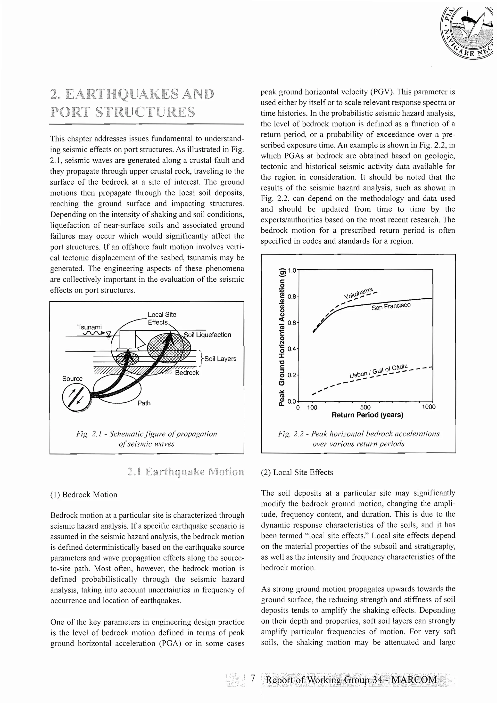 Pianc - Seismic Design Guidelines for Port Structures | PDF