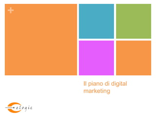+
Il piano di digital
marketing
 