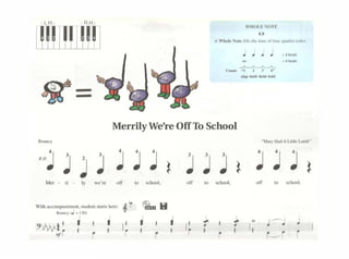 ..A 111>'>1• """~li',,,.'"'"'~ 1,.,, ""'°'"',.,..,
MerrilyWe're OffTo School
Mcr - ri - ly ,.,c·rc oíf !O scl>ool. off !O ~d>O<~.
wi1haX1)11.:=;7.·,~~"'..""'11r'"' 4r ti
l ' 1 1 ~ 1 .i. .. J--.1 l 1
' ' '
1r , , 1~ ; ,. í 1, r ,. r
 