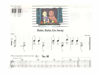 Nn~ l'11, H11111
íl'H'~'1
Rain, Rain, Go Away
Wi! h 11<CU11i>•m11•<:!M,.<1odtn1stans l>crc: 'J h!I
s.....y,.'· •ioi.~_ J t f' fr -i1
ll
~1 _ -r ,
1
_ -F ,
1
_ -F ,
1
_ -, , ~ r r [[
~2 : r r • J r r ' • : r • .i ' ,• ' 11: '
 