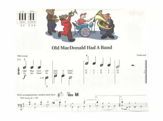 Old MacDonald Had ABand
JJ ~ J ~
ii : l : ~ : : : g
 