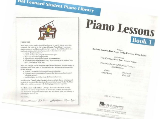 Piano lessons-book-1-kids