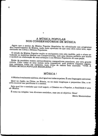 Piano   método - mário mascarenhas