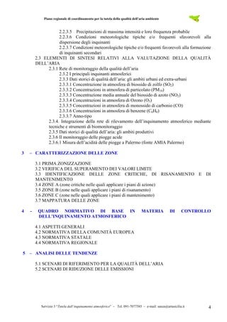 Piano aria regione sicilia pag 1 6 presentazione piano aria-regione-sicilia-sommario-pag-1-6