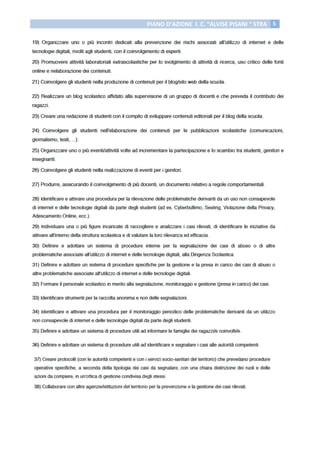 PIANO	DAZIONE		I.	C.	ALVISE	PISANI		STRA	 5	
	
	
	
	
 
