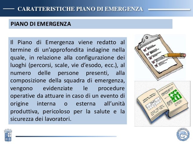 Cosa Compone Un Piano Di Emergenza Adeguato