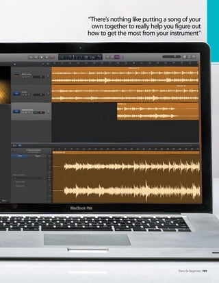 “There’s nothing like putting a song of your
own together to really help you figure out
how to get the most from your instrument”
Piano for Beginners 101
 