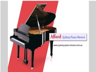 Sydney Piano Movers - An expert piano removal team 