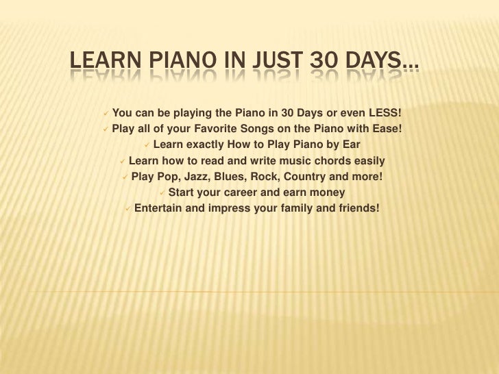 piano teacher slideshare