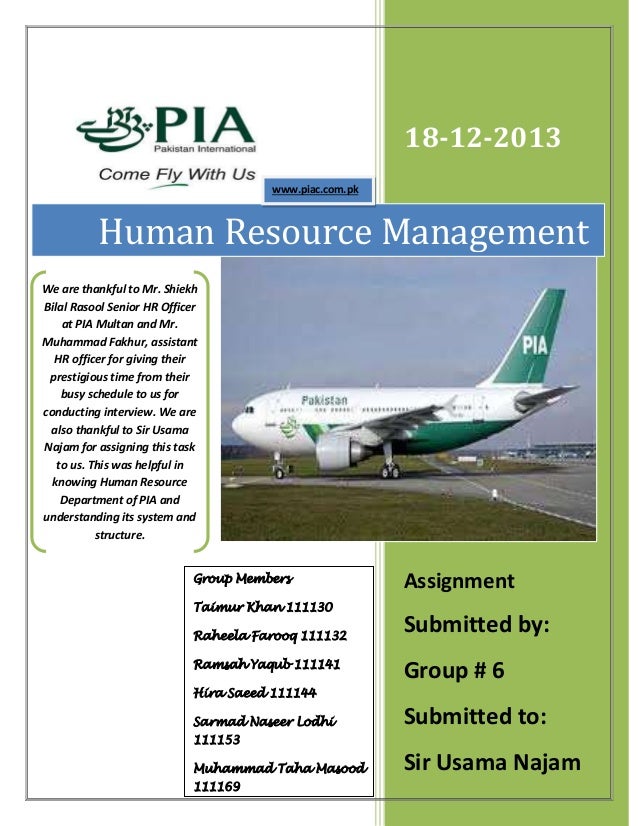 pia human resource boeing human resource