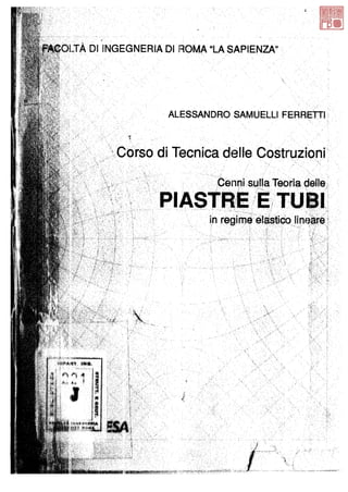 Piastre e tubi - Samuele Ferretti