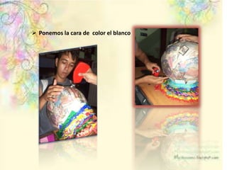  Ponemos la cara de color el blanco
 