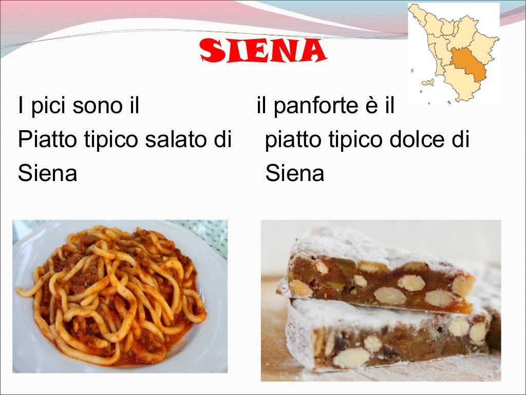 Piatti tipici della toscana