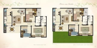 33
Apartamento Tipo Térreo com Garden
107m2
| 3 Quartos sendo 1 Suíte | Garden Privativo79m2
| 3 Quartos sendo 1 Suíte
Imagem meramente Ilustrativa. Imagem meramente Ilustrativa.
 