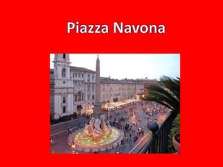 Piazza Navona - Federico e Leonardo