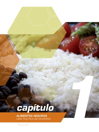 1Alimentos seguros
uma política de governo
capítulo
Foto:FábioOki
 