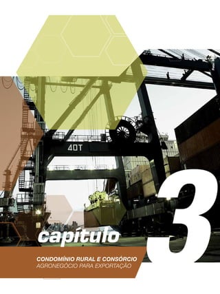Condomínio rural e consórcio
agronegócio para exportação 3capítulo
Foto:Mapa
 