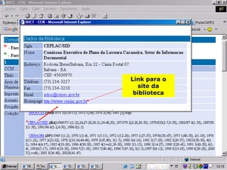 Link para o site da biblioteca 
