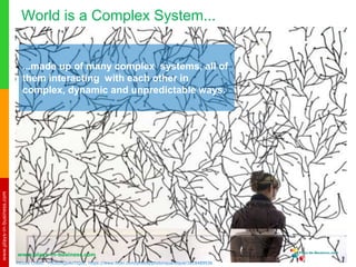 www.plays-in-business.com
www.plays-in-business.com
World is a Complex System...
...made up of many complex systems, all of
them interacting with each other in
complex, dynamic and unpredictable ways.
Picture Credit: PhOtOnQuAnTiQuE, https://www.flickr.com/photos/photonquantique/1818489936
www.plays-in-business.com
 