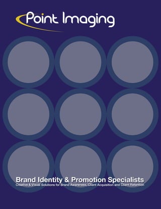Brand Identity & Promotion Specialists
Creative & Visual Solutions for Brand Awareness, Client Acquisition and Client Retention
Creative & Visual Solutions for Brand Awareness, Client Acquisition and Client Retention
 
