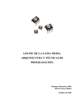 LOS PIC DE LA GAMA MEDIA.
ARQUITECTURA Y TÉCNICAS DE
     PROGRAMACIÓN.




                   Santiago Salamanca Miño
                       David Arroyo Muñoz

                           Octubre de 2003
 