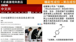 皮膚生理學7 : 皮膚護理 與 產品