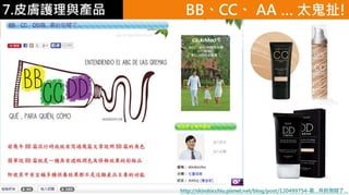 皮膚生理學7 : 皮膚護理 與 產品