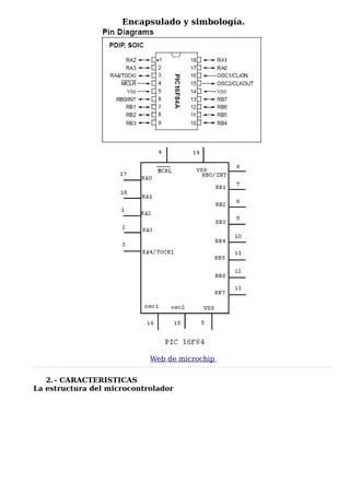 Introducción a la programacion Pic16F84 | PDF