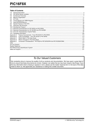 Data Sheet PIC 16F84 | PDF