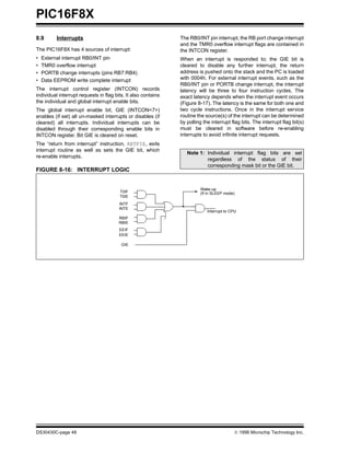 Data Sheet PIC 16F84 | PDF