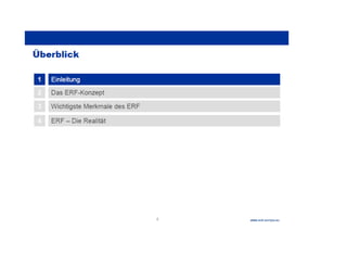 Mythos und Realität des ERF