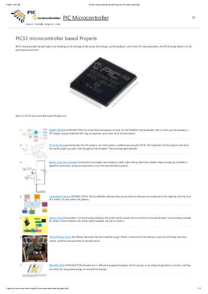 PIC32 microcontroller based Projects _ PIC Microcontroller.pdf
