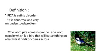 Pica Visual Examples Comprehensive Overview of Pica Disorder in Children and Adults: Causes ...