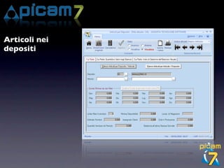 Articoli nei
depositi
 