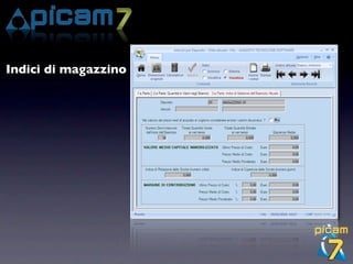 Indici di magazzino
 